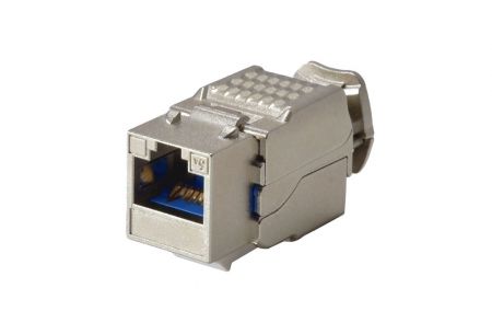 Toolless - Cat6A Component Level Shielded Toolless Keystone Jack